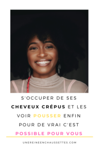 1 Une reine en chaussettes blog beauté naturelle cheveux crépus comment vous occuper de vos cheveux crépus et les voir vraiment pousser blog
