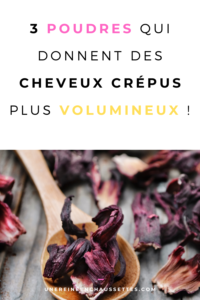une reine en chaussettes blog de beauté naturelle des cheveux crépus 3 poudres qui donnent des cheveux crépus plus volumineux blog pinterest